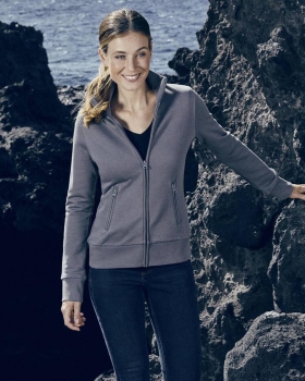 Sweat Femme grand zip Promodoro PM5295 à personnaliser